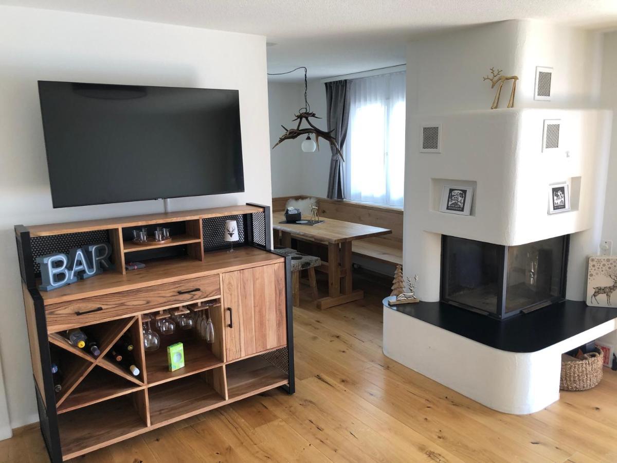Renovated 3 5 R Apart in Ruschein near Laax Flims Exterior foto